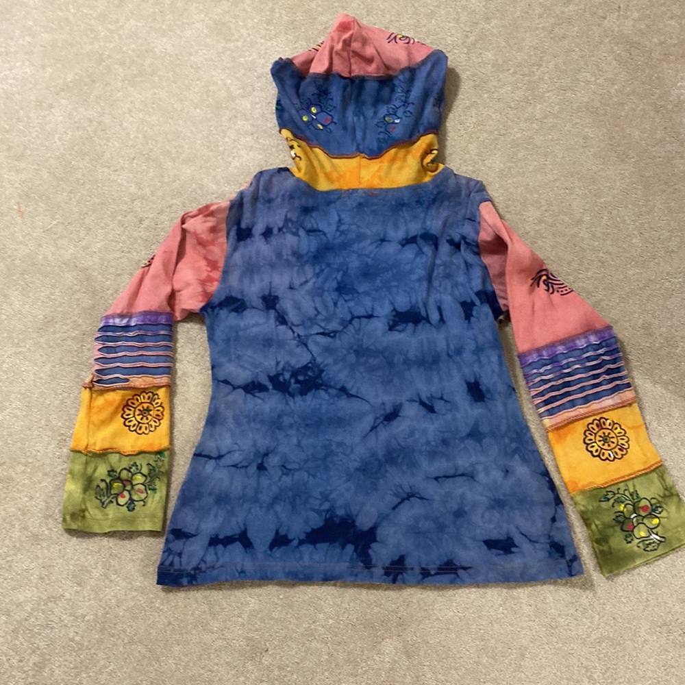 Mantras Collection Small Patchwork Hand Dyed And … - image 4